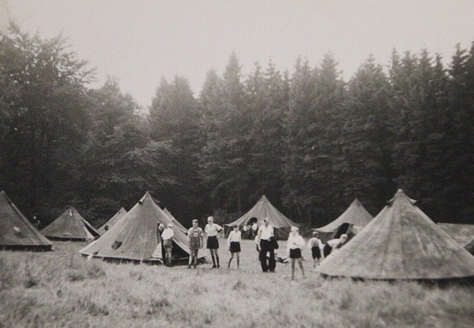 Zeltlager 1956