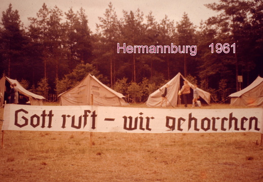 Zeltlager 1961
